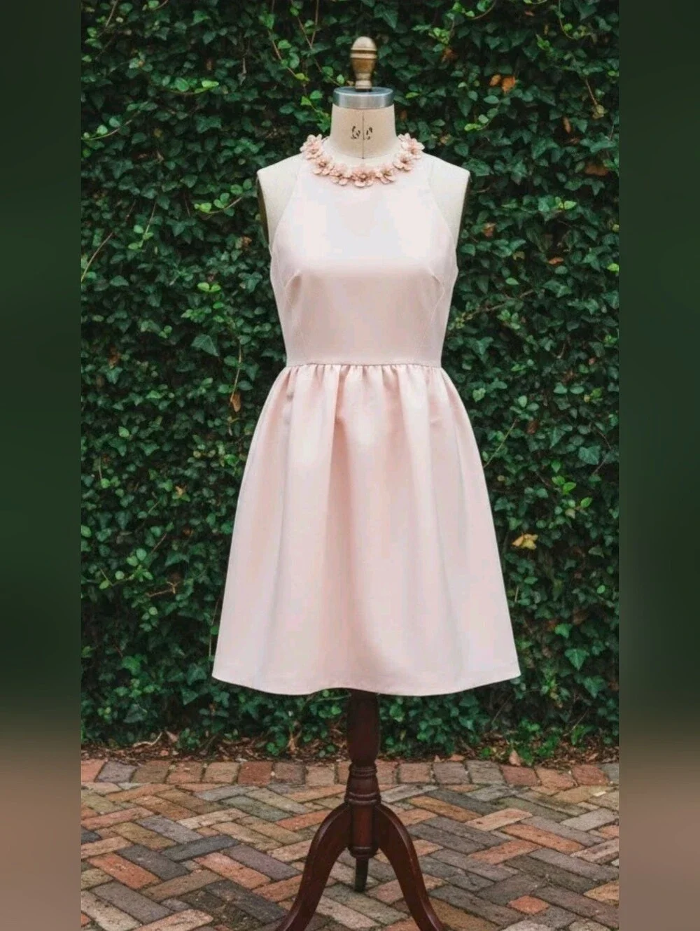 NWT kate spade Poppy Embellished Mini in Rose Dew Pink Dress 4 $448